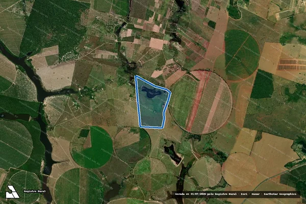 Imagem de satélite de Fazenda Bela Vista - Fazenda Bela Vista em Pinheiros - ES