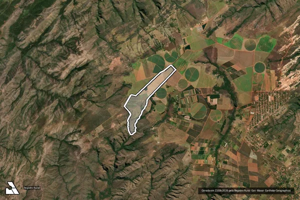 Imagem de satélite de Fazenda Nascentes do Rio Verde - Parte 1 em Padre Bernardo - GO