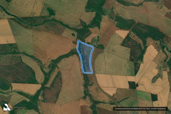 Imagem de satélite de Fazenda Varginha - Parte 1 em União de Minas - MG