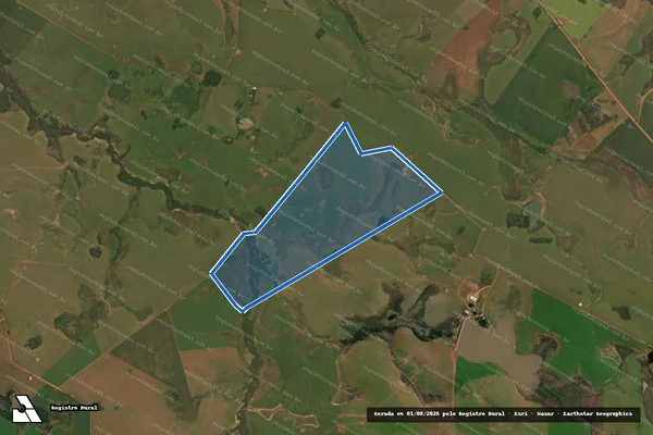 Imagem de satélite de Estância Vó Mocinha - Gleba C em Capão do Cipó - RS