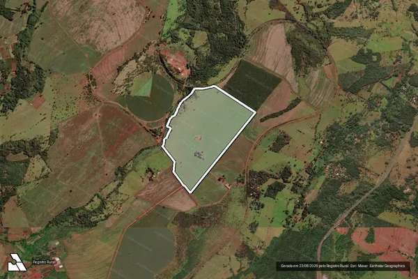 Imagem de satélite de FAZENDA SOBRADINHO - 001 em Uberlândia - MG