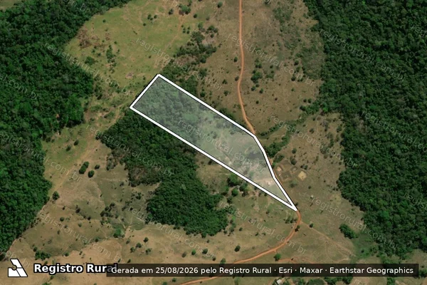 Imagem de satélite de Lote 270-A, Gleba Lote 209, Setor Kernit - Parte 01 em Espigão D'Oeste - RO