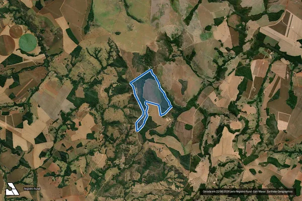 Imagem de satélite de Fazenda Firmeza - Fazenda Firmeza gleba3 em Orizona - GO