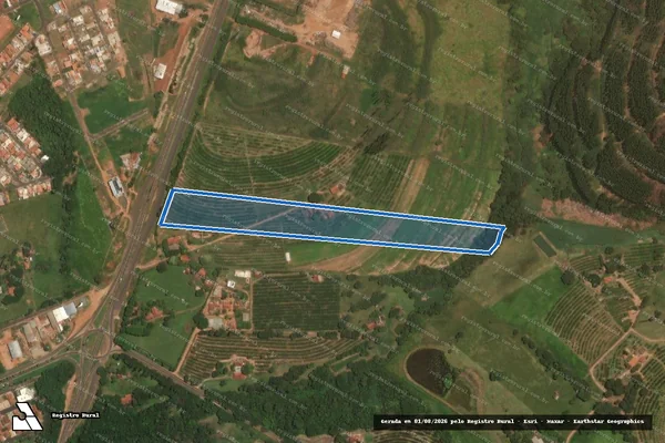 Imagem de satélite de SÍTIO SÃO JOSÉ - PARTE C-3 em Itajobi - SP