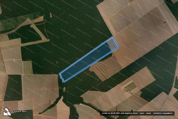 Imagem de satélite de FAZENDA MATA GRANDE - FAZENDA MATA GRANDE I em Nova Ubiratã - MT