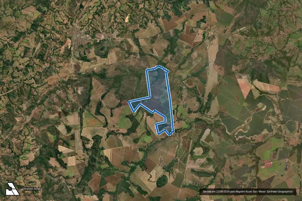 Imagem de satélite de FAZENDA CALIFÓRNIA - 001 em Mara Rosa - GO