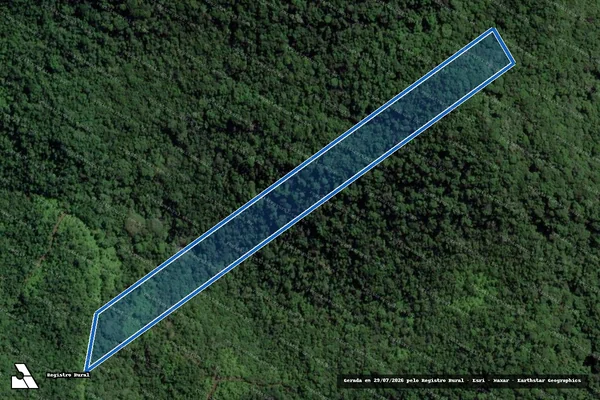 Imagem de satélite de SITIO DO ASV - MAT 60.556 - Parcela 15 em Governador Celso Ramos - SC
