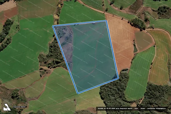 Imagem de satélite de SITIO PRIMON em Fraiburgo - SC