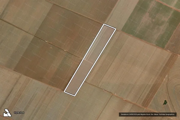 Imagem de satélite de FAZENDA RAMPAZZO XV em Formosa do Rio Preto - BA