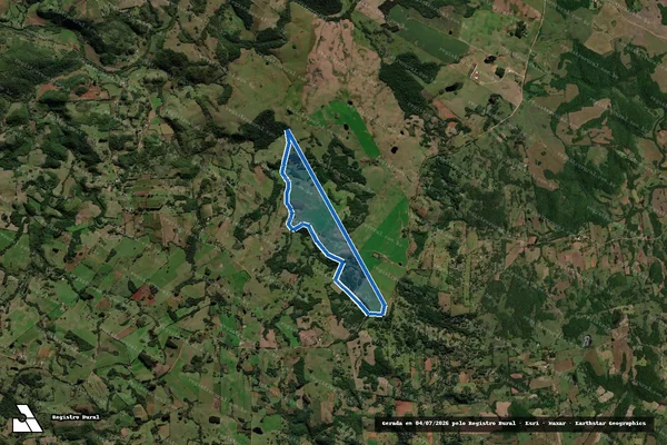 Imagem de satélite de Fazenda do Lagoão - PARTE 1 em Tupanciretã - RS