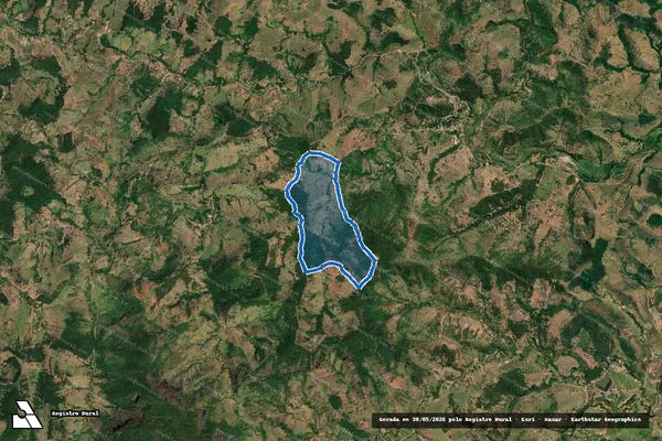 Imagem de satélite de FAZENDA CÓRREGO MANOEL ANTONIO - 001 em Governador Valadares - MG