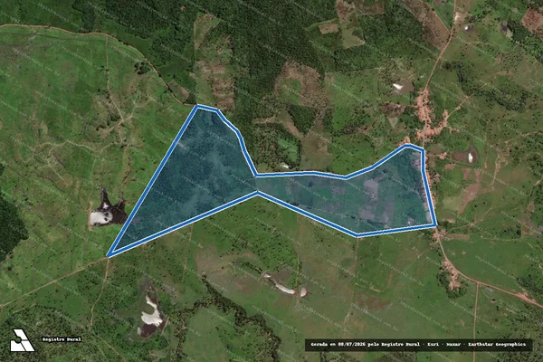 Imagem de satélite de FAZENDA SÃO JOÃO 2  - Gleba GLEBA B em Santo Antônio dos Lopes - MA