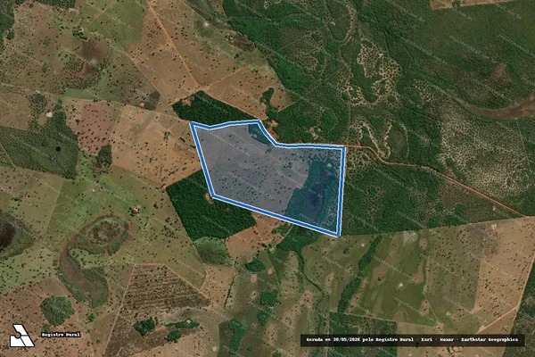 Imagem de satélite de Fazenda Três Marias - Faz Três Marias/B em Cocalinho - MT