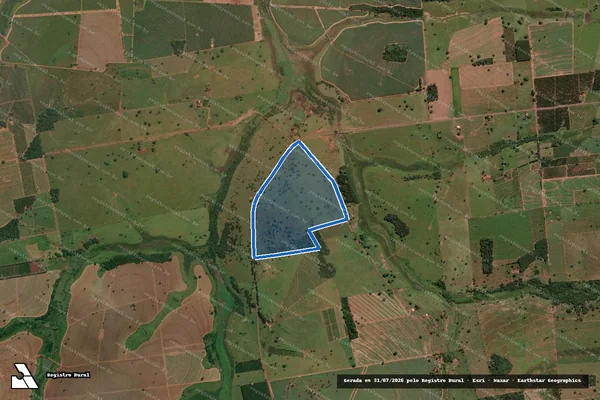 Imagem de satélite de Fazenda Triângulo - Gleba 2 em Turmalina - SP