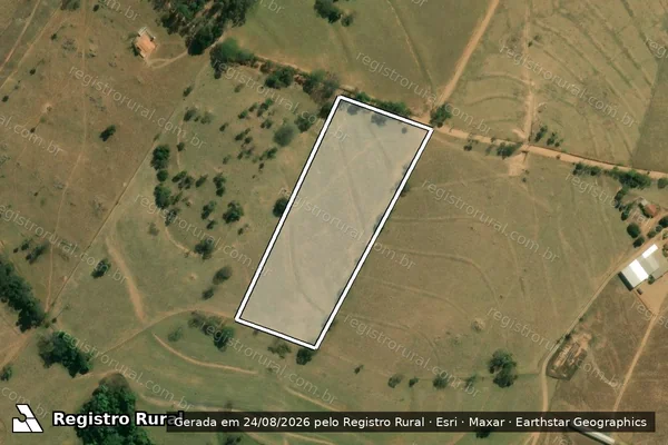 Imagem de satélite de Fazenda Cachoeira - Gleba C em São João da Boa Vista - SP