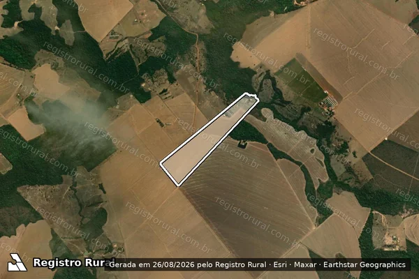 Imagem de satélite de Fazenda Santa Helena  III - Parte 1 em Campo Verde - MT