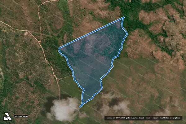 Imagem de satélite de PARTE DO LOTE n.°55-A-1, DO LOTEAMENTO TRÊS PEDRAS - Parc.Bom Jesus-TO em Bom Jesus do Tocantins - TO