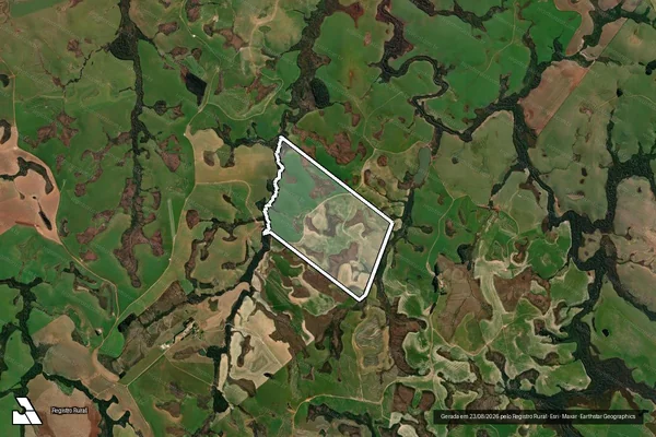 Imagem de satélite de Estância do Cerrito em Tupanciretã - RS