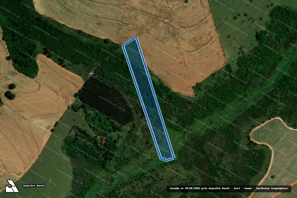 Imagem de satélite de Fazenda São Carlos - Parte 2 em Balbinos - SP