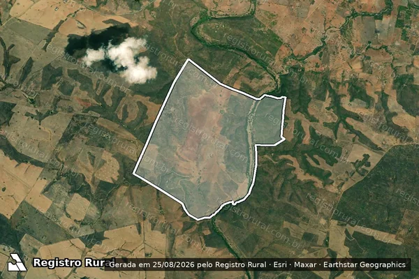 Imagem de satélite de FAZENDA VARZEA ALEGRE - GLEBA em Sítio do Quinto - BA