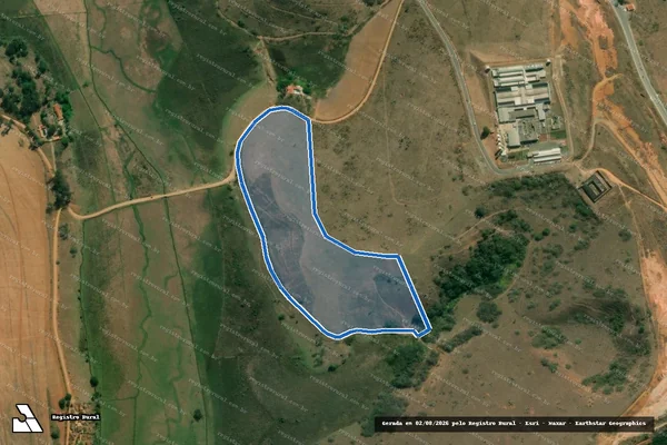 Imagem de satélite de Fazenda Cotia ? Gleba de terras ?3? - Fazenda Cotia - Gleba de terras ?3A? em Itajubá - MG