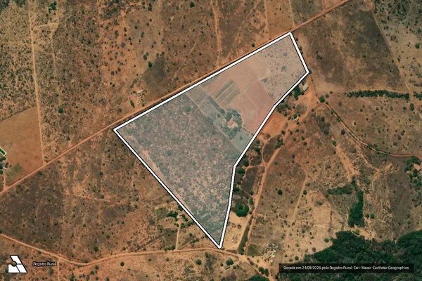 Imagem de satélite de LOTE 102 DO PA SÃO FRANCISCO DE ASSIS - LOTE 102 DO PA SÃO FRANCISCO DE ASSIS em Formosa - GO