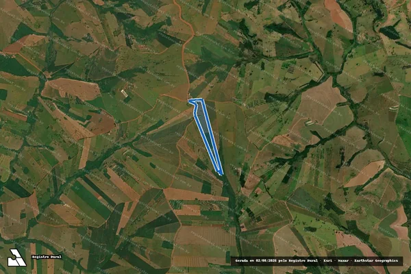 Imagem de satélite de LOTE RURAL Nº 380 - Parte 1 em Altônia - PR