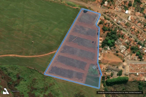 Imagem de satélite de FAZENDA SANTANA DO PARAISO - Desmembramento 02 em Patos de Minas - MG