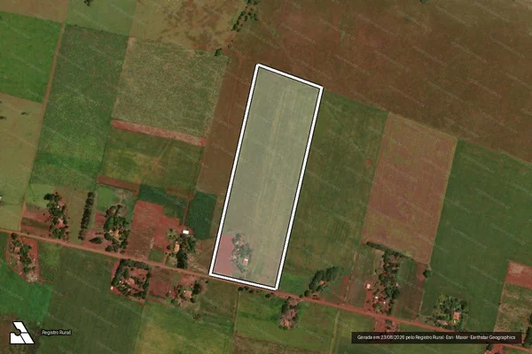 Imagem de satélite de Projeto de Assentamento Eldorado II - Lote 429 em Sidrolândia - MS