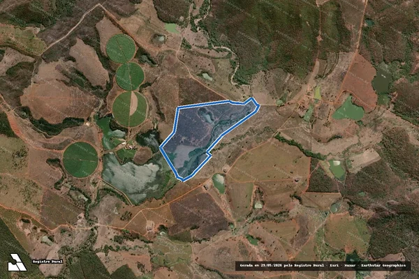 Imagem de satélite de Fazenda Nova Argentina - Fazenda Nova Argentina ? GLEBA 02 em Salinas - MG