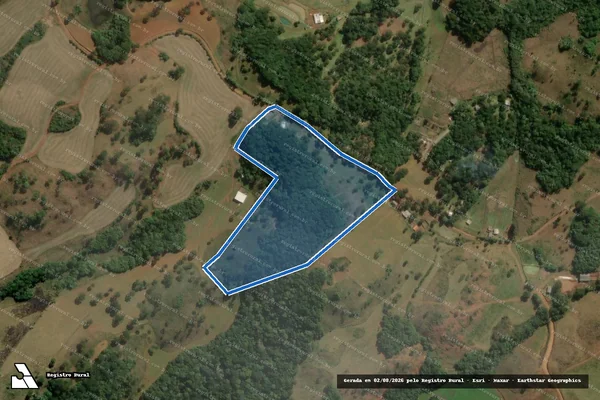 Imagem de satélite de FAZENDA SÃO FRANCISCO - Parte 2 em Lages - SC