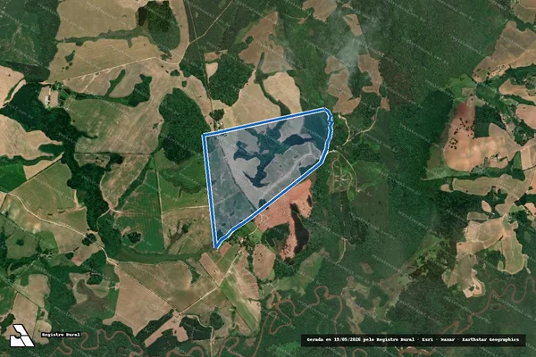 Imagem de satélite de FAZENDA BOA VISTA - Parte 1 em Lapa - PR