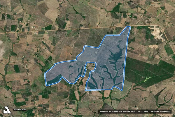 Imagem de satélite de Fazenda Alegria - Faz_Alegria em Feira Nova - SE