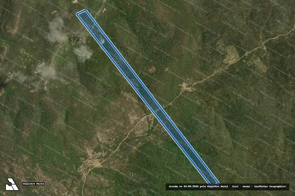 Imagem de satélite de FAZENDA MACACOS - Sítio Macacos (Parcela 18) em Betânia - PE