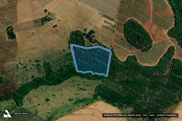 Imagem de satélite de Reserva Legal 19 - Projeto de Assentamento Romulo Souza Pereira - Reserva Técnica 10 em Jataí - GO