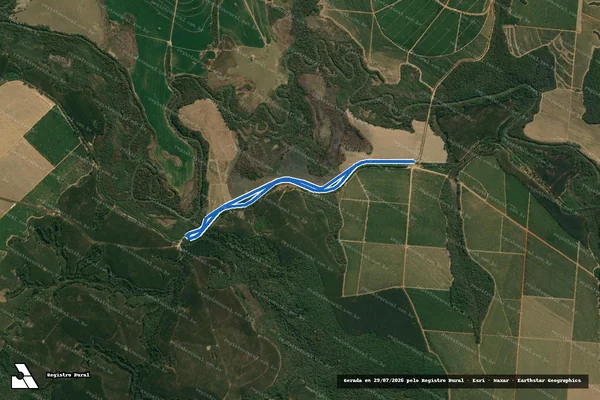 Imagem de satélite de FAZENDA ITAPETININGA em Itapetininga - SP