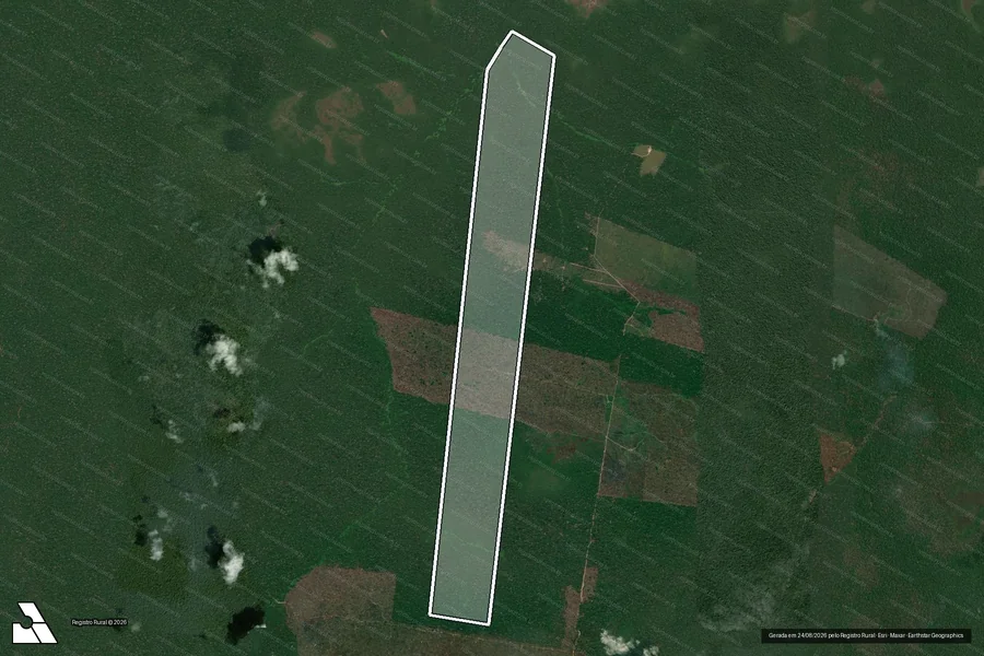 Imagem aérea do item B