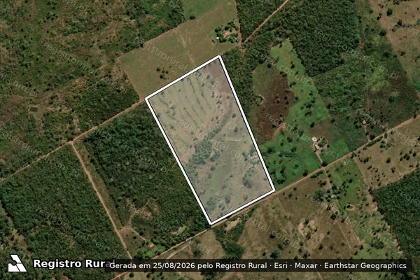 Imagem de satélite de Fazenda Carrijo III - LOTE-23 em Poconé - MT