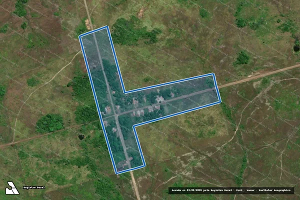 Imagem de satélite de Patrimonio da Quadra 25 - Parte 1 em Centro do Guilherme - MA