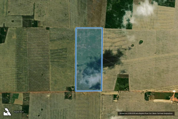 Imagem de satélite de Lote 355-Fazenda São Raimundo-P. A. Açai / Lote 355