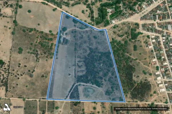 Imagem de satélite de FAZENDA SAO PEDRO Parte 2 - PARCELA 05 em Garanhuns - PE