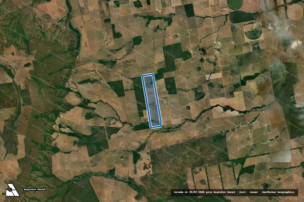 Imagem de satélite de Fazenda Santo Reis I - Parte 1 em Barra do Garças - MT