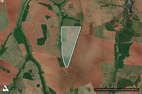 Imagem de satélite de FAZENDA CONFUSÃO - LUGAR DENOMINADO DESCOBERTO - Parcela 1 em Tupaciguara - MG