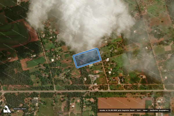 Imagem de satélite de LOTE 13, QUADRA "D"  - Parte 1 em Brasília - DF