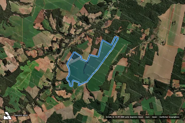 Imagem de satélite de SÍTIO BOA VISTA - SÍTIO BOA VISTA em Ipiranga - PR