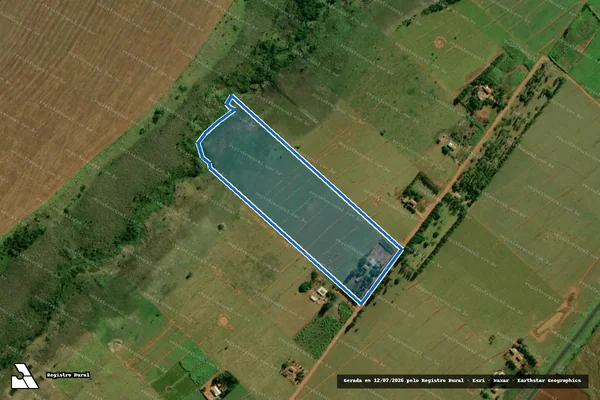 Imagem de satélite de ASSENTAMENTO PRO-RURAL (CAMPO VERDE) ? LOTE 17 - Parte 1 em Paranhos - MS