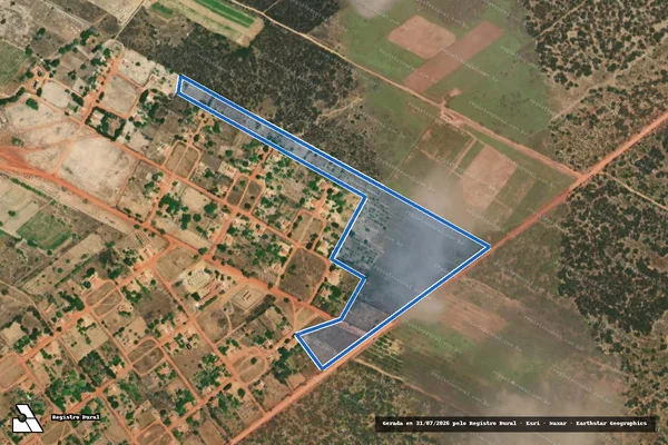 Imagem de satélite de PROJETO DE ASSENTAMENTO MAÍSA - ÁREA COLETIVA 4 - Parte 1 em Mossoró - RN