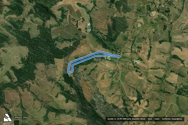 Imagem de satélite de Fazenda Floresta - PARCELA 06 em Piracicaba - SP