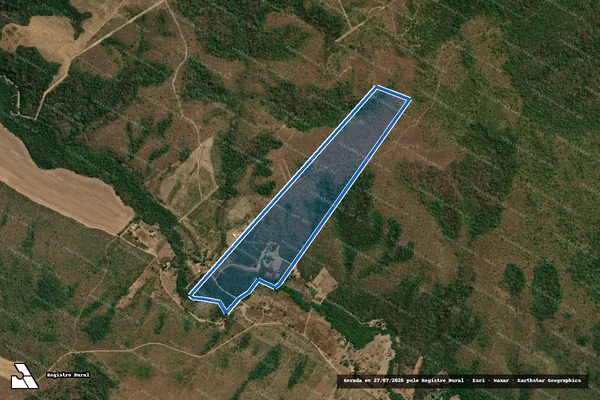 Imagem de satélite de Gleba Pequizeiro - Parcela 05 em Balsas - MA
