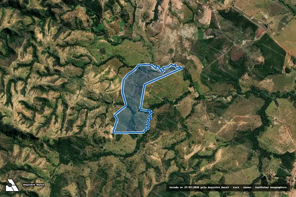 Imagem de satélite de Fazenda Macaúbas - PARTE 2 em Abaeté - MG